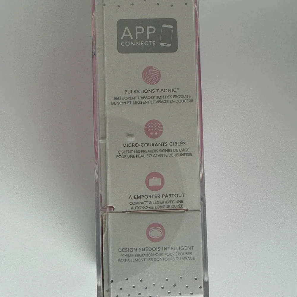 FOREO Bear Mini Smart Microcurrent Facial Toning Device Pearl Pink (SEALED) - Picture 3 of 6